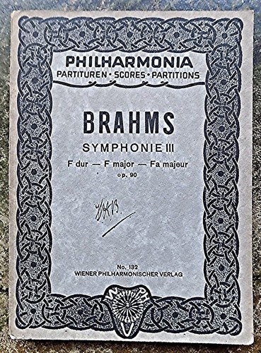 Brahms symphony no3 f - brahms, major
