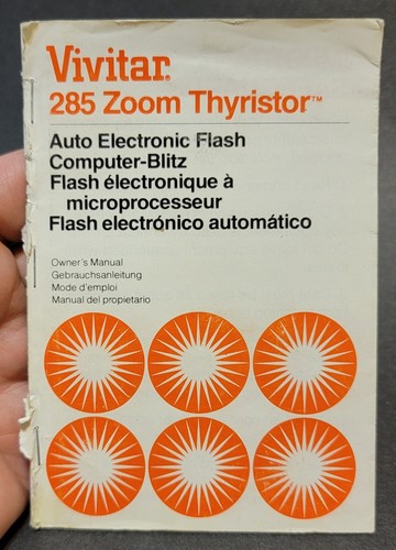Vintage vivitar 285 zoom - vintage,