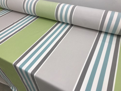 Stripe ticking curtain fabric