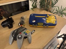 Nintendo 64 Pokemon Pikachu Edition Blue & Yellow Console (NTSC)