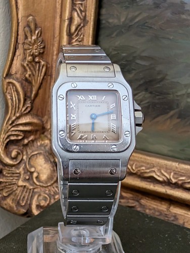 Cartier santos galbee vintage - cartier,
