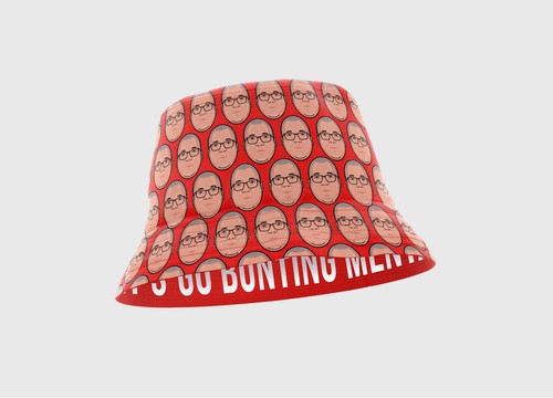 Stephen bunting signed bucket - bunting,