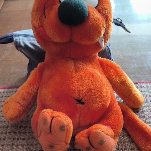 Garfield orange plush soft - garfield,