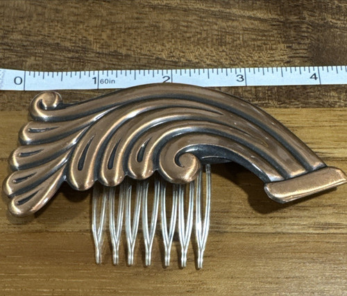 Vintage copper swirl hair - vintage,