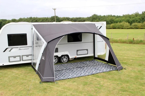 Suncamp swift caravan - caravan, canopy