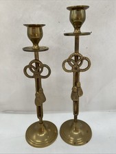 Vintage Brass Bow & Tassel