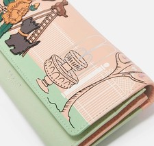 RADLEY MULTICOLOURED LEATHER MATINEE PURSE WALLET LARGE PICTURE LTD NEW!!!