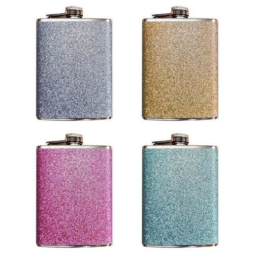 Shimmering 8oz stainless steel - stainless,