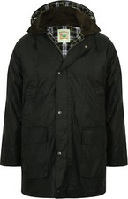 Mens wax coat - wax, waxed