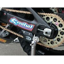 R&G Toe Chain Guard Black (ABS Shark's Fin) Suzuki GSX-R750 1996 - 2010