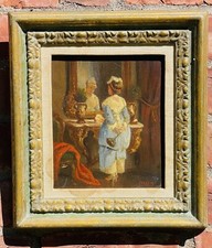 C1880 Victorian Oil Painting