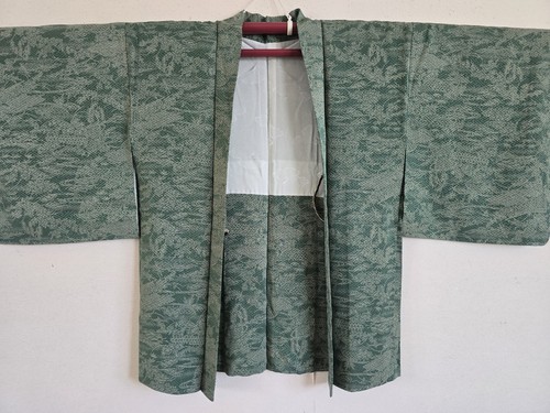 Japanese silk kimono jacket - silk,