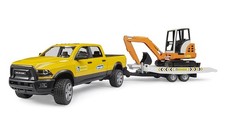 BRUDER, RAM with flatbed and