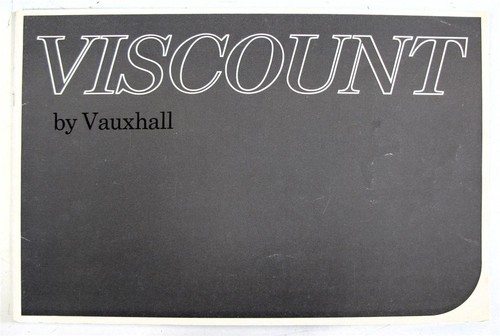 Vauxhall viscount car sales - viscount,