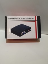 VGA to HDMI Converter with Audio Support - Save £36 off RRP of £49.99