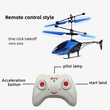 Rechargeable Mini RC Drone Fall Resistant Remote Helicopter Children Toy Gift UK