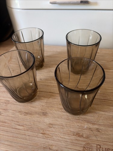 Mid century smoke glass - smoke,
