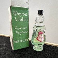 VINTAGE FRAGRANCE OF DEVON VIOLETS - Miss Holland In Box