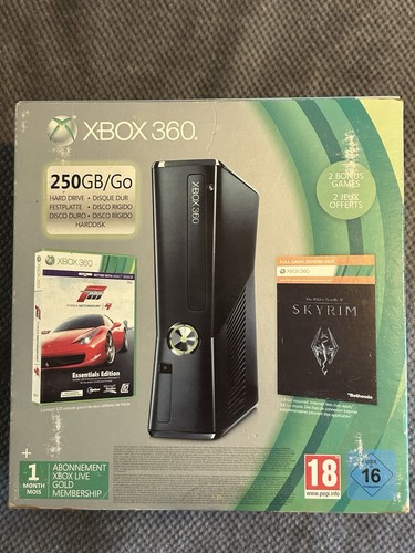 Xbox 360 250gb console - s,