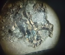 Bismuth - Hammerberg, Schlema, Germany - rare mineral, micromount