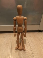 wooden vintage mannequin dummy treen 