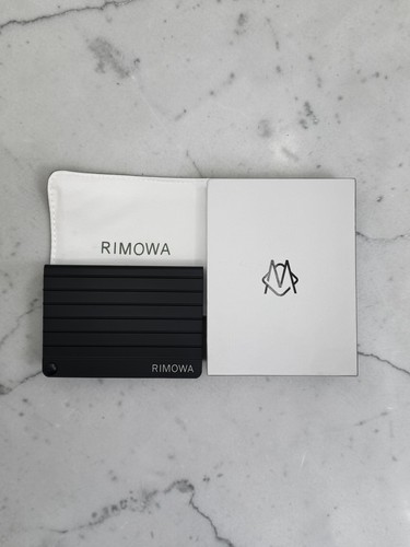 Rimowa aluminum card - aluminum, holder