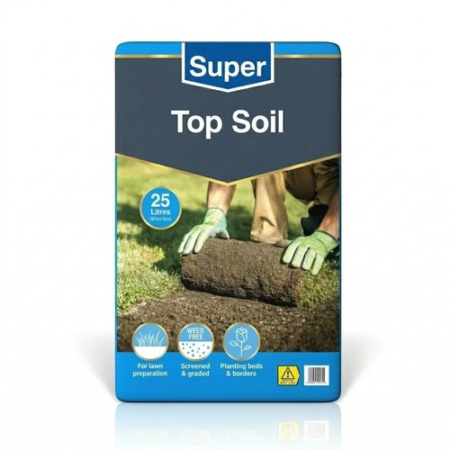 25l garden top - soil, multi