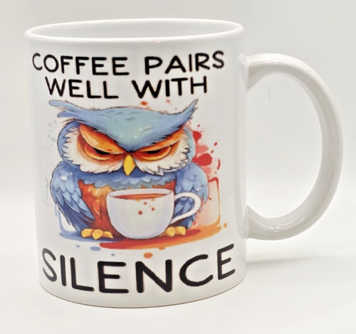 Coffee pairs well - pairs, silence