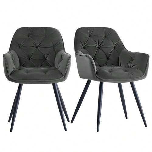 Velvet dining chairs - dining,