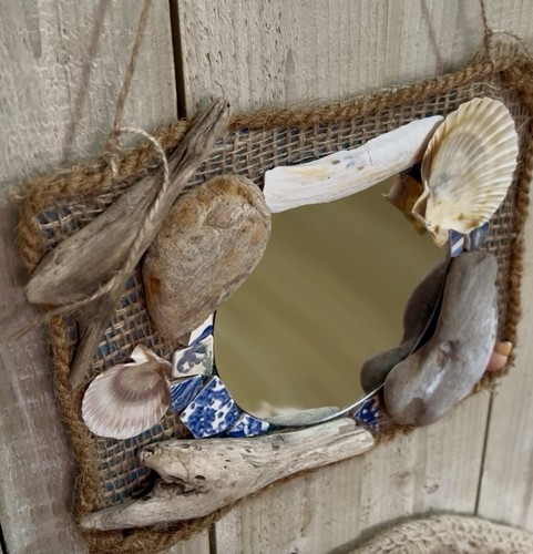 Handcrafted coastal driftwood - coastal,
