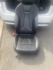 Audi S3 A3 RS3 8V Front Passenger Heated Seat 2013 - 2019 Black Leather