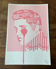Pure Evil Elvis Presley Signed Screen Print Numbered Ltd Edition Pop Art