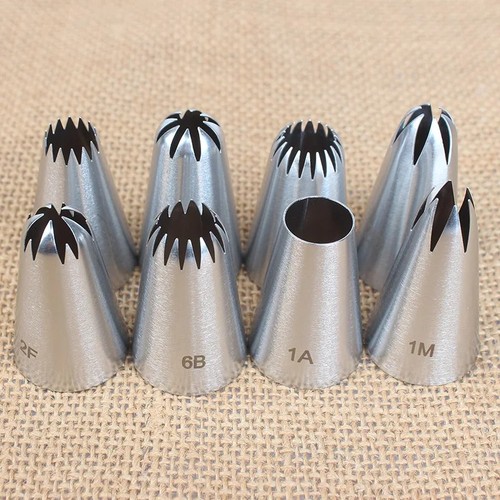 8pcs icing piping nozzles - 8pcs,