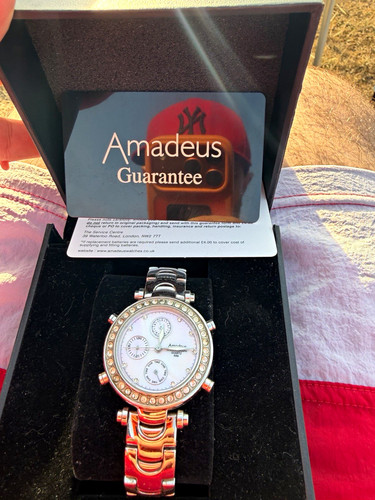 Amadeus md5125 ladies silver - amadeus,