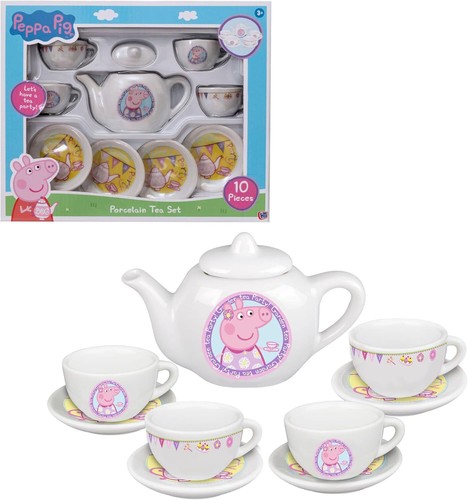 Peppa pig porcelain tea - pig,