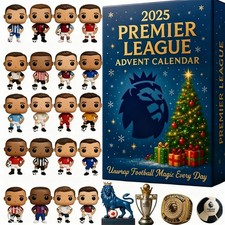 Premier League Advent Calendar Christmas Advent Calendar Blind Box Pendants Gift