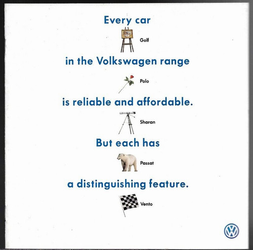 Volkswagen range 1996 - volkswagen,