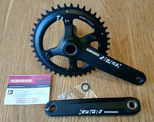 Sram Apex 1 chainset 170mm cranks 42T chainring GXP 10, 11, 12 speed black New