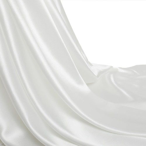 White satin fabric the - white,