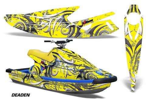 Jet ski graphic stickers - ski,