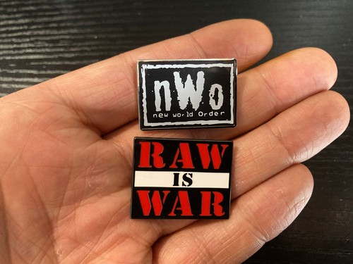 Raw logo metal enamel - logo,