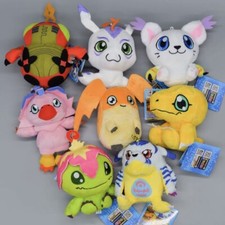 Digimon Plush Keychain – 10cm Collectible Toy – 6 Variations Available