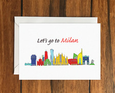 Let's Go to Milan Holiday Gift