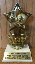 SOCCER TROPHY - FREE ENGRAVING