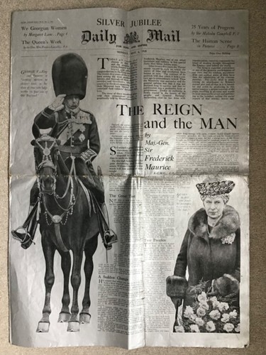 Daily mail king george - king,