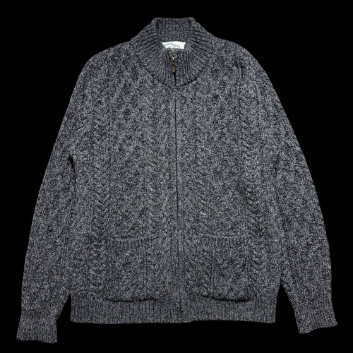Men aran crafts - men’s, zip