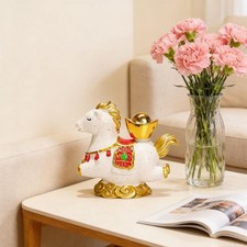 Horse Figurine, Mini Resin