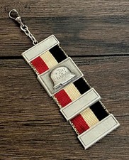 WW2 German 1930s DER STAHLHELM Watch Fob Near Mint RARE