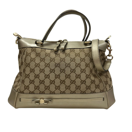 Gucci mayfair canvas tote - mayfair,