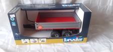BRUDER TWIN AXLE TIPPING TRAILER - 1.16 